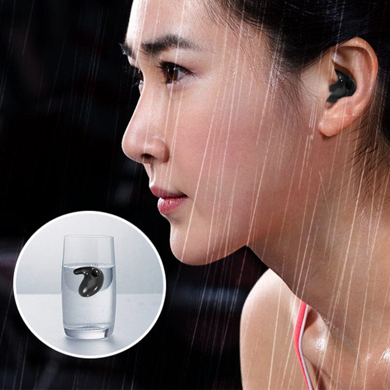Bluetooth 5.3 Slaap Oordopjes Ultra Compact Draadloos Muziek In-Ear Onzichtbaar Geluidsdemping Handsfree Nachtrust Comfortabel Hardlopen Sport