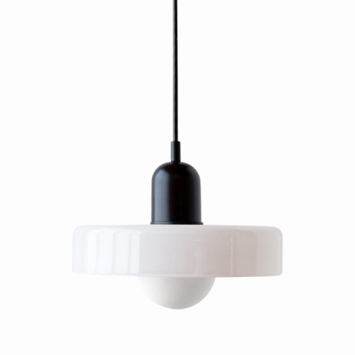 Verstelbare Glazen Hanglamp met Bauhaus-Design – Eetkamer en Woonkamer Verlichting