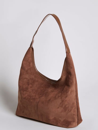 Vegan Leren Tote Tas Halfrond Stijlvol en Duurzaam