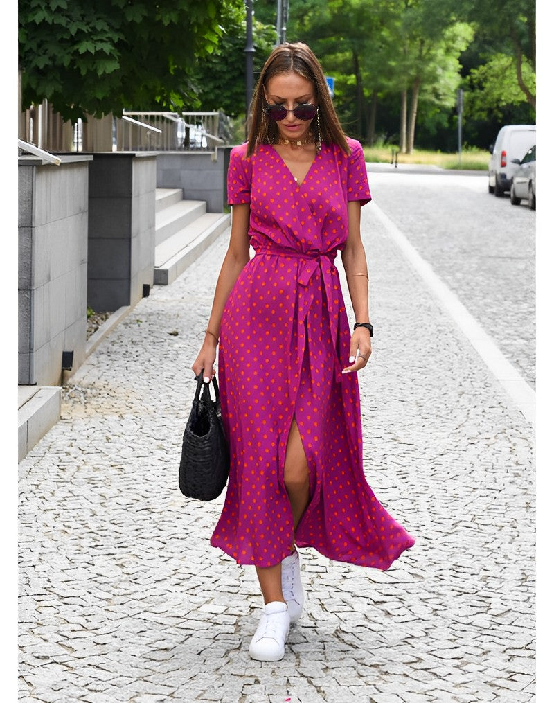 Dames Jurk Bloemenprint Lente Zomer Collectie