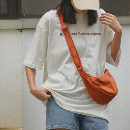 Halve Maan Schoudertas Kunstleer Elegante Damestas Crossbody Handtas Mode Accessoire Casual Dagelijks Gebruik