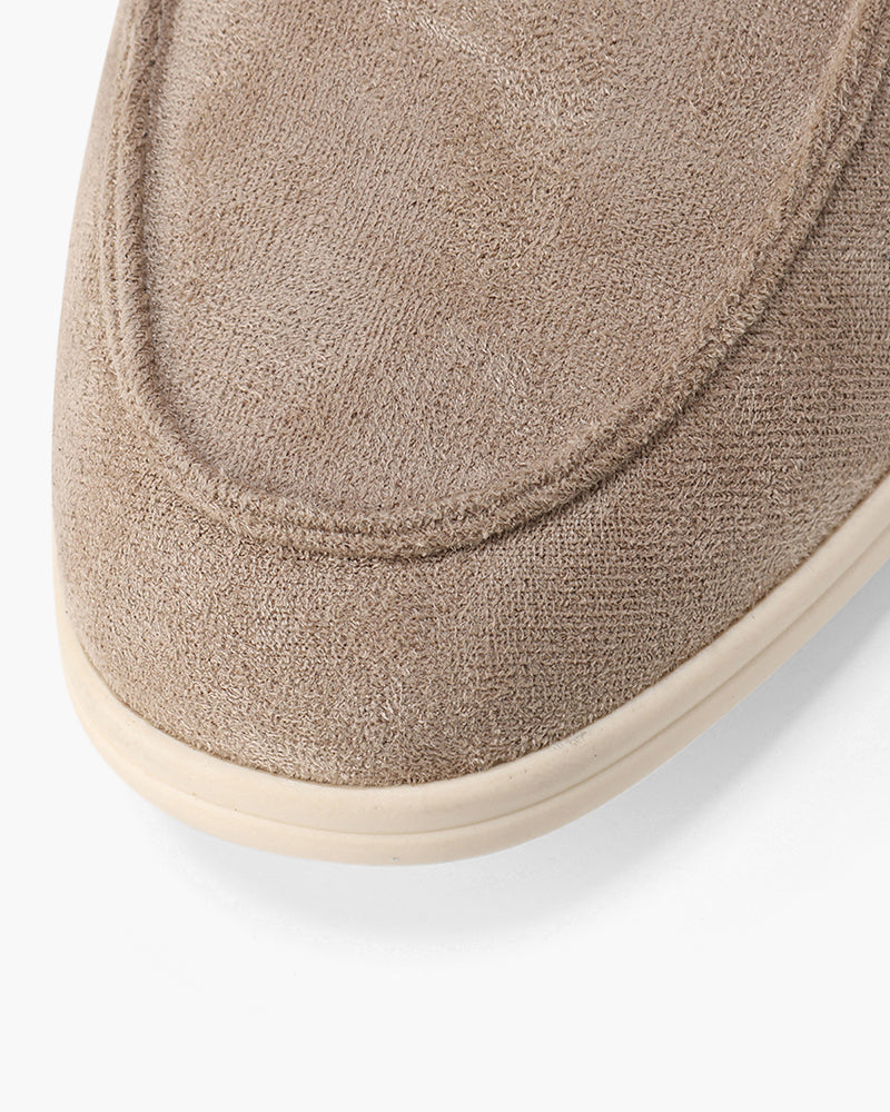 Herenschoenen Suède Loafers Elegante Zomerstijl