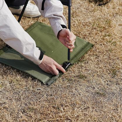 Opvouwbare Campingstoel – Ultralicht & Compact met Ergonomische Steun voor Trekking en Outdoor