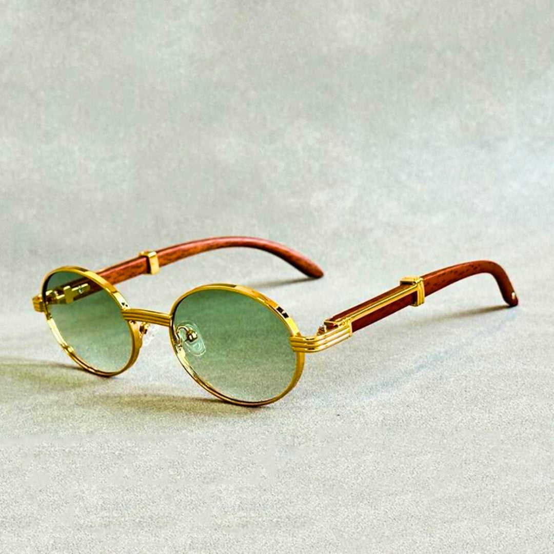 Ronde Zonnebril Vintage Stijl