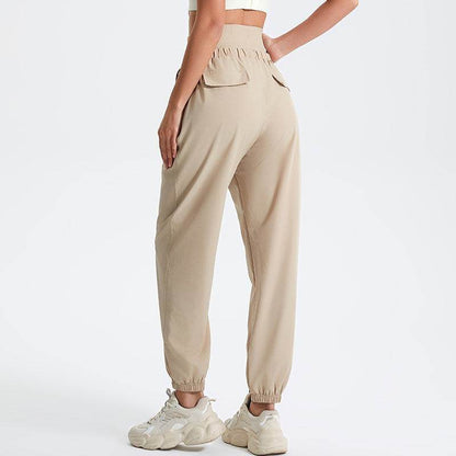 Dames Joggingbroek Comfortabel Met Zakken Hoge Taille