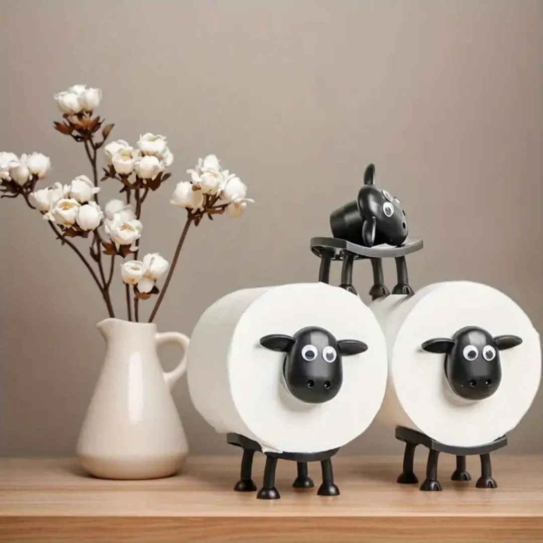 Toiletrolhouder Schaap Decoratief Set Van 3 Voor Badkamer En Woonruimte