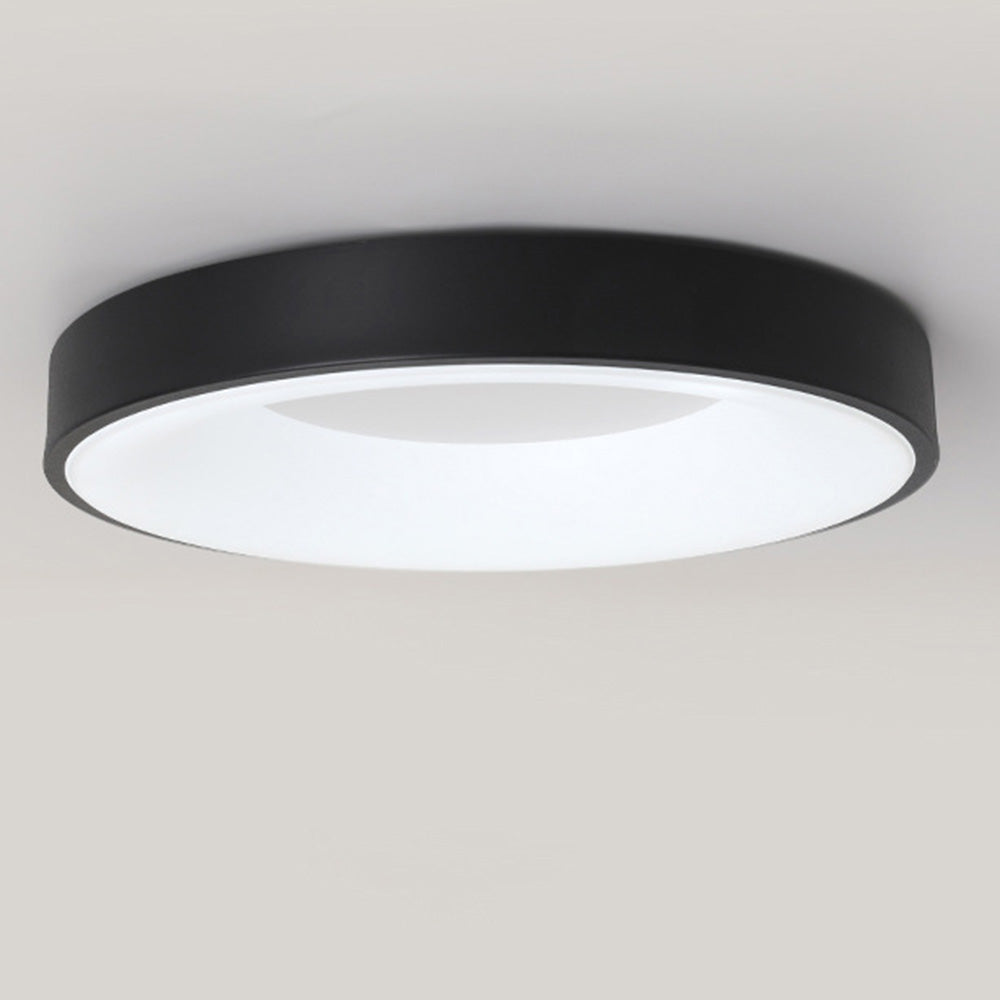 LED plafondlamp rond acryl ijzer lage ruimtes hal slaapkamer woonkamer moderne opbouwlamp minimalistische plafondverlichting