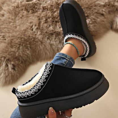 Vrouwensneeuwlaarzen Warm en Waterdicht Chunky