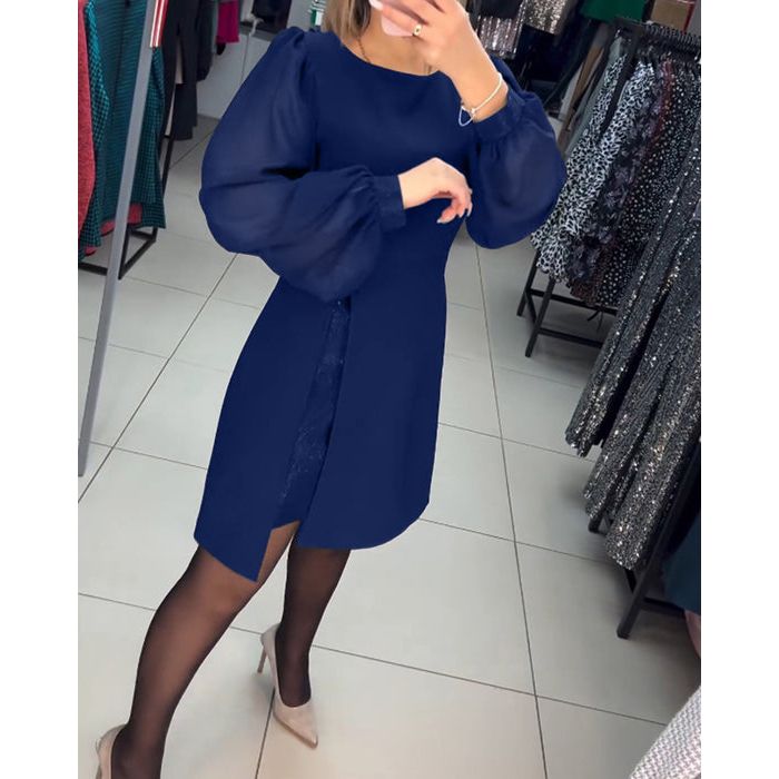 VELANORA Elegante A-Lijn Zomerjurk voor Vrouw