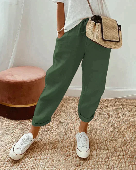 Vrouwen Zomerbroek Comfortabele Boho Stijl