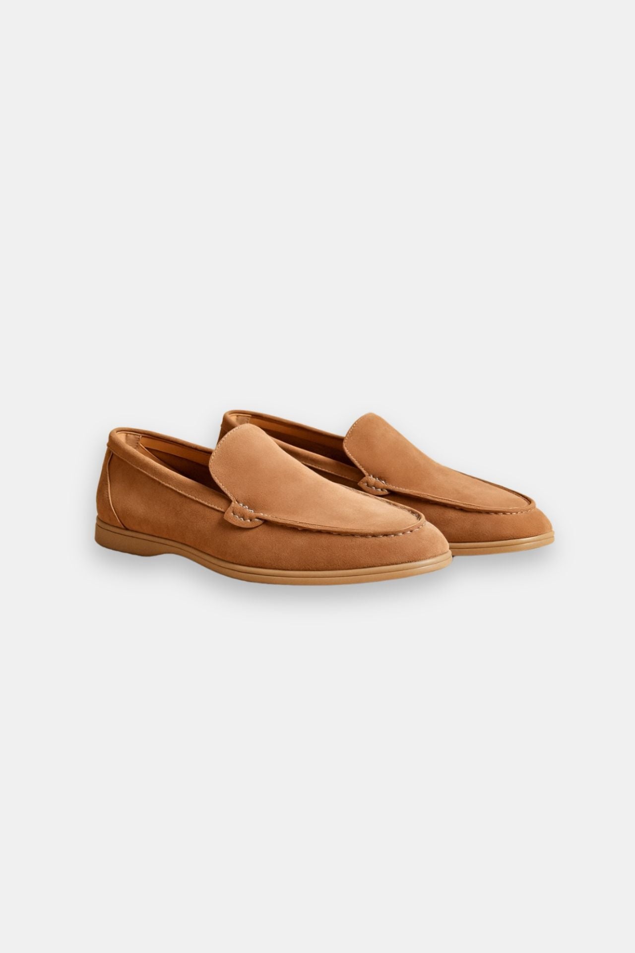 Mannen Loafers Beige Stijlvol Comfortabele Schoenen - StudioMarella