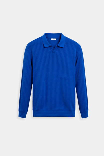 Gebreid Poloshirt Zacht en Comfortabel Elegante Stijl