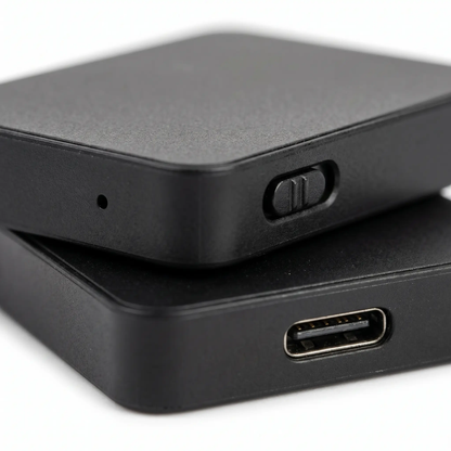 Compacte Spraakrecorder met Geluidsactivatie – Klein 16GB Dictafoon met 50 Uur Batterij en Ruisonderdrukking voor Vergaderingen, Interviews en Notities