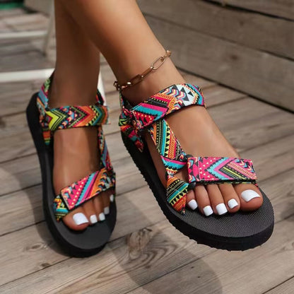 Vrouwen Sandalen Platte Zool Zomer Schoenen