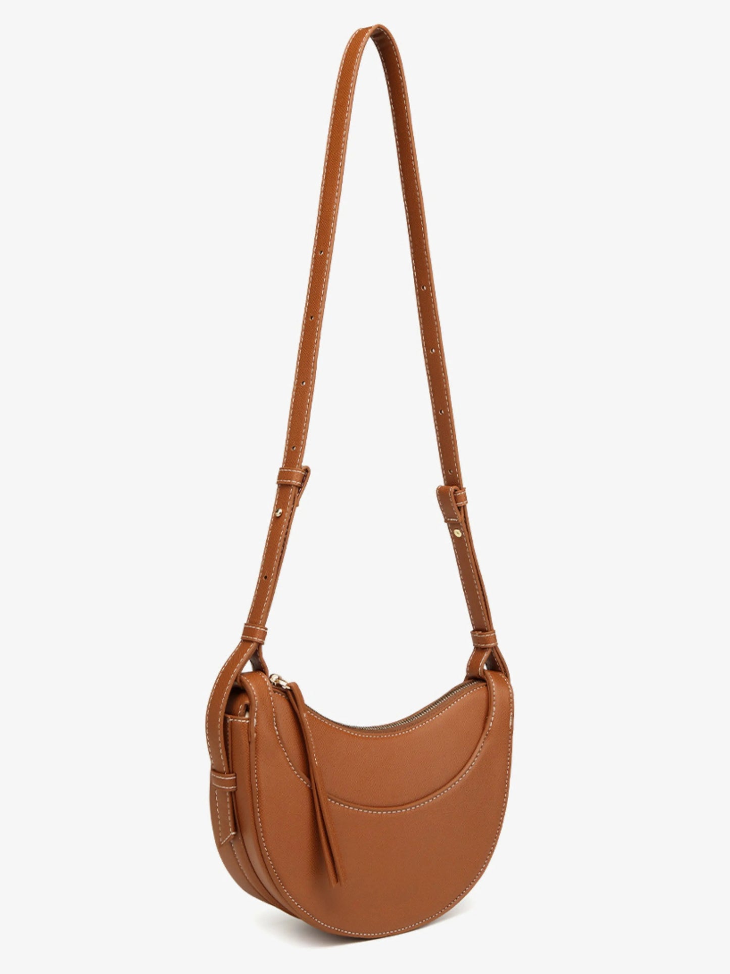 Kwastje Crossbody-Tas met Verstelbare Schouderriem