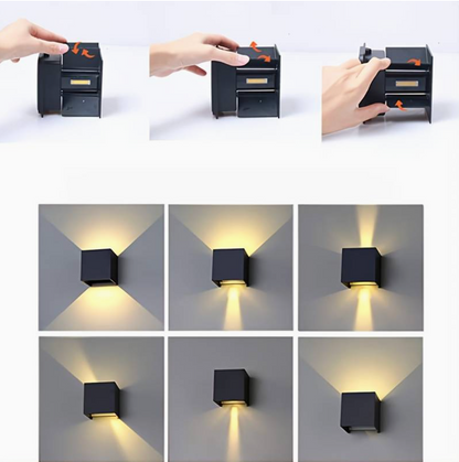 Draadloze Wandlamp met Sensor & USB Oplaadbaar – LED Sfeerverlichting voor Gang, Slaapkamer, Kast & Trap | Instelbare Lichtmodi
