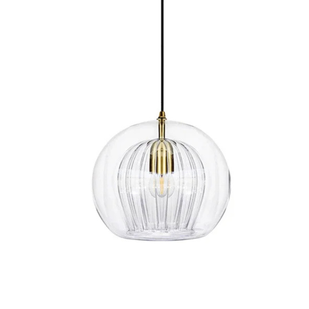 Hira glazen hanglamp E14 transparant keukeneiland eettafel moderne verlichting design lamp bar keuken verlichting