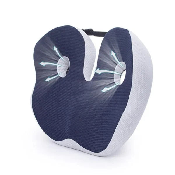Ergonomisch zitkussen voor drukverlichting en ondersteuning van heupen, stuitje en onderrug