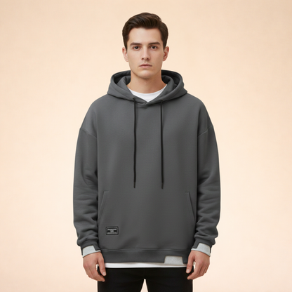 Hoodie Mannen Klassiek Comfortabel Casual