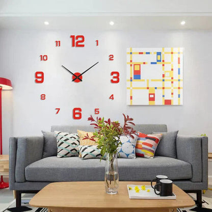 Design Wandklok met Uniek Artistiek Ontwerp – Stil en Decoratief voor Elk Interieur