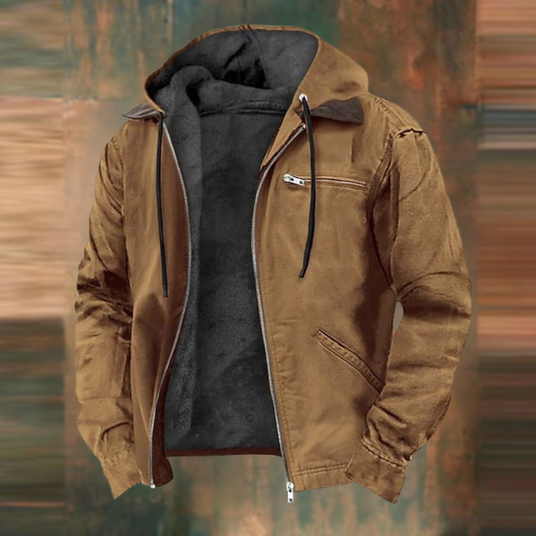 Heren Winterjas Waterdicht met Fleece Voering - StudioMarella