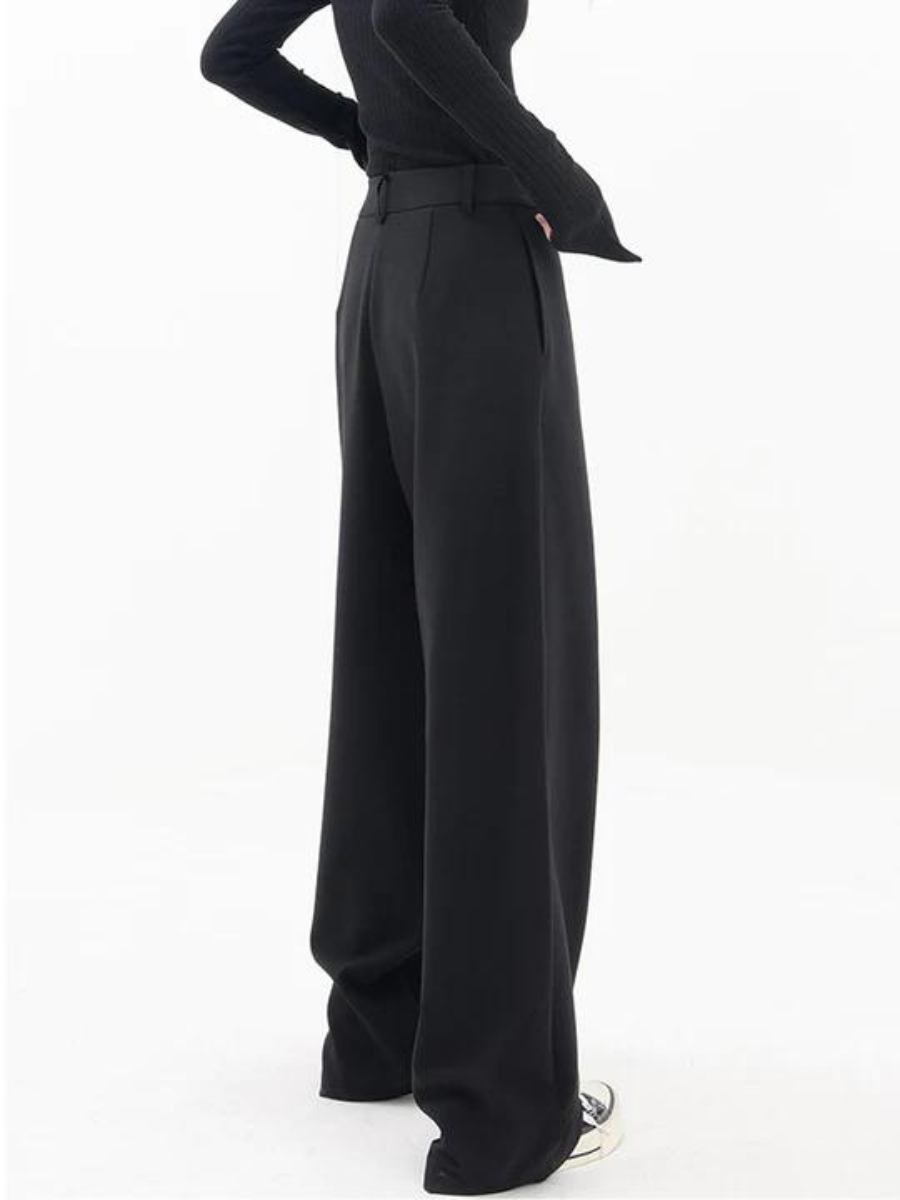 Dames Wijde Broek Asymmetrisch Model Zomerse Stijl