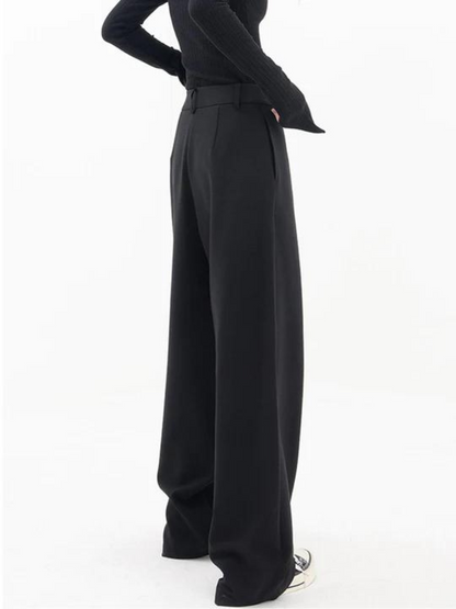 Dames Wijde Broek Asymmetrisch Model Zomerse Stijl