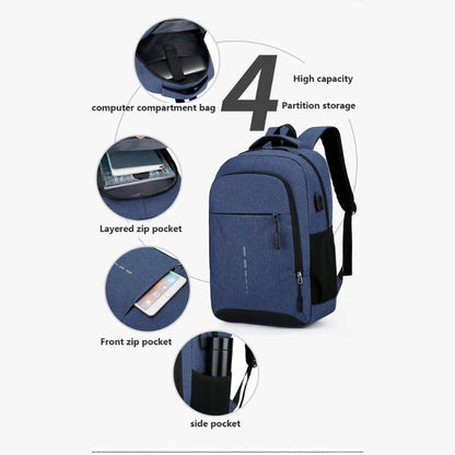 Ultralichte Waterdichte Rugzak Heren Reistas Dagelijks Gebruik Minimalistisch Design Schooltas Laptop Backpack 15 inch Werk Studie Reizen Functioneel Stijlvol