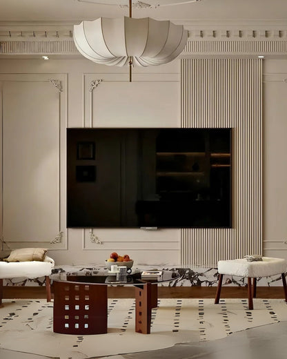 Luxe Wolkvormige Plafondlamp Met Zachte Sfeerverlichting In Frans Design