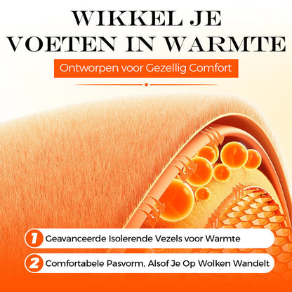 Comfortabele Elastische Winterlaarzen met Warme Voering voor Dames
