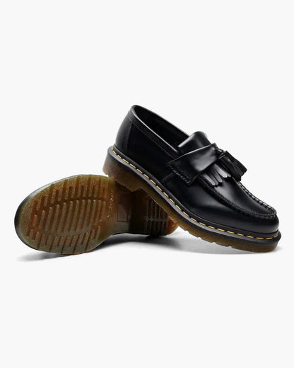 Heren Loafers van Leer met Kwasten en Profielzool → Heren Leer Loafers met Kwasten en Zool