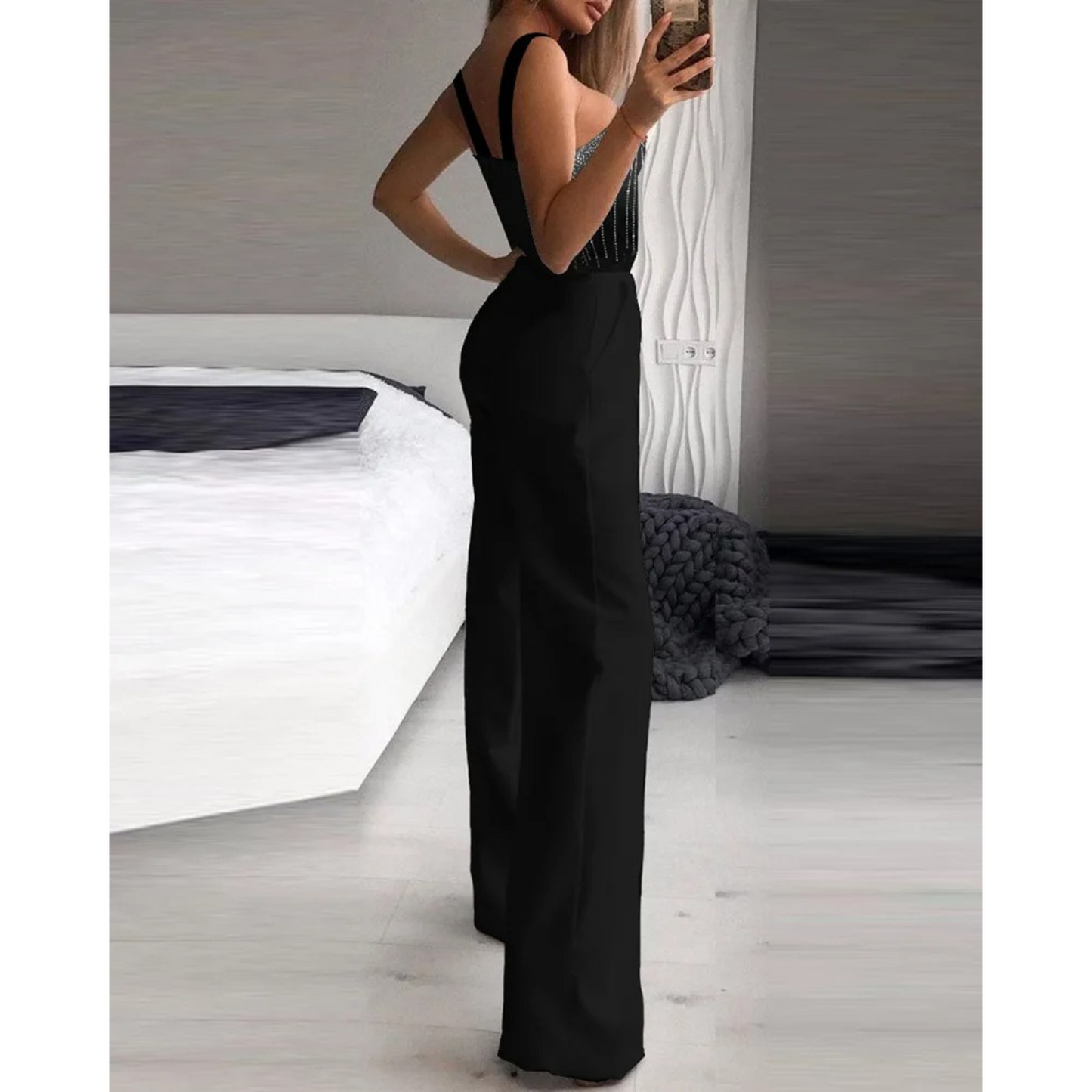 Dames Jumpsuit Luxe Stijlvol Elegante Avondkleding