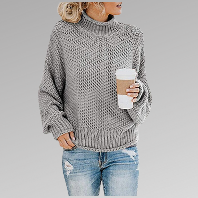 Dames Sweater Zacht Knit Classic Model Comfortabel