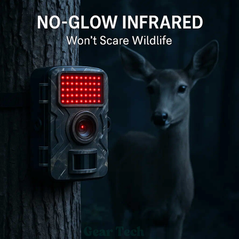 Wildlife Bewegingscamera met Nachtzicht 16MP 1080p voor Tuin Natuurfotografie Waterdicht IP66