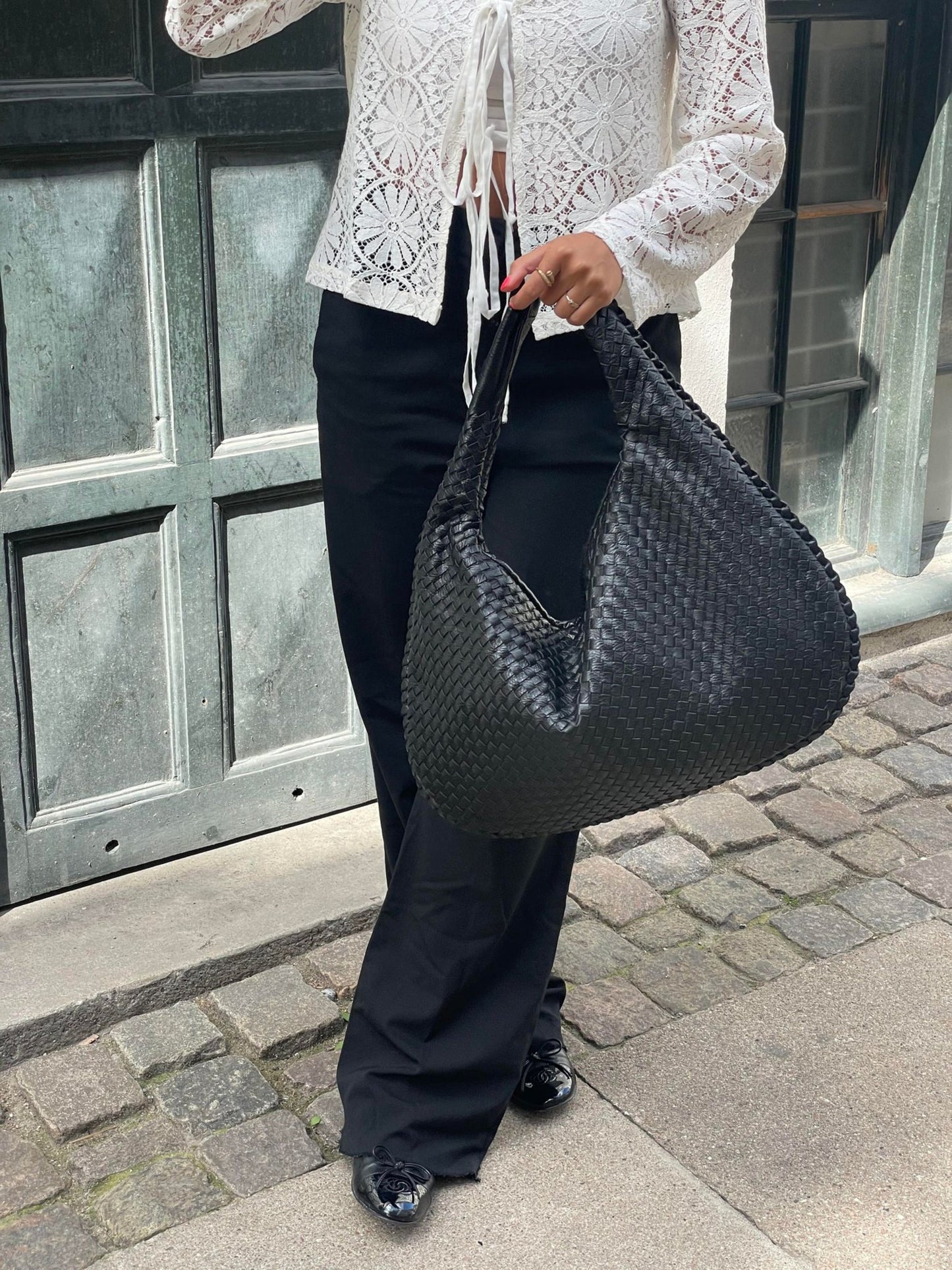 Luxe Schoudertas Grote Capaciteit Leer Look