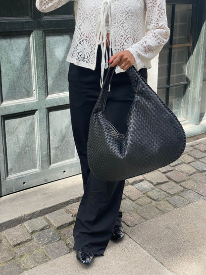 Luxe Schoudertas Grote Capaciteit Leer Look