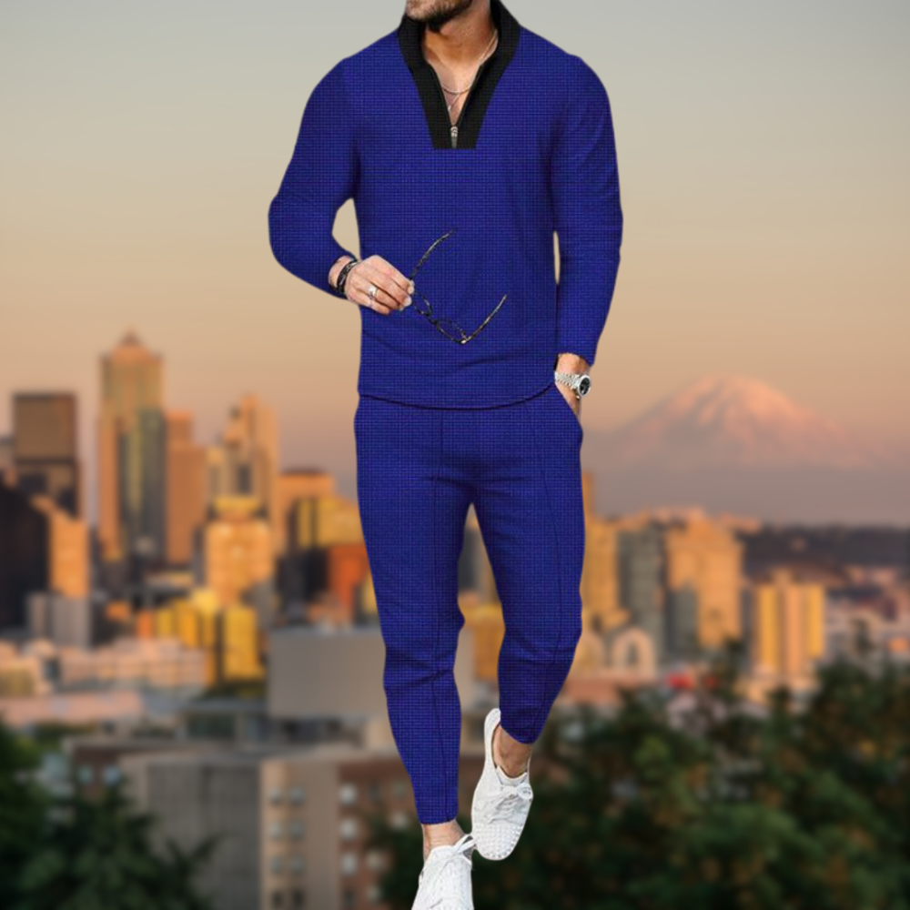 Mannen Kledingset Casual Stijl