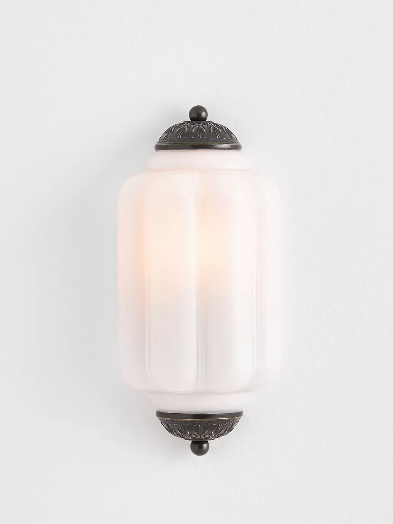 Wandlamp Melkglas voor Slaapkamer Gang Scandinavische Stijl