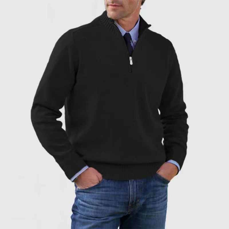 Herentrui Halve Rits Warm en Comfortabel