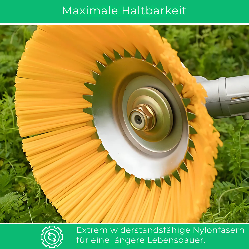 Professionele Trimkop voor Bosmaaier – 200mm Nylon – 10.000 TPM – Geschikt tot Ø20mm Steel