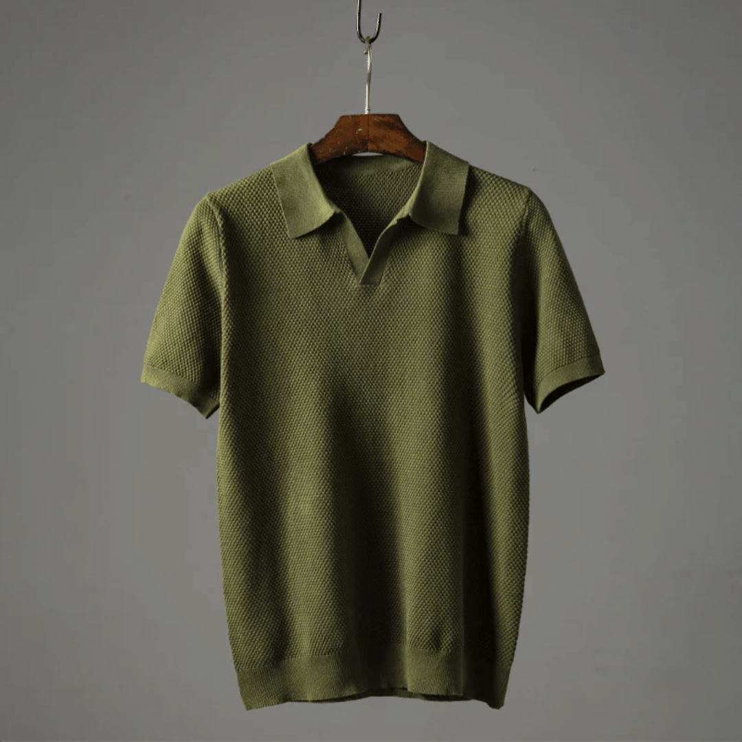 Elegante Polo Heren van Katoen - StudioMarella