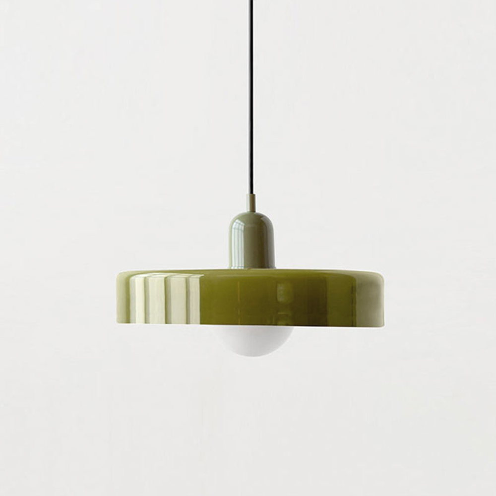 Luccon retro hanglamp glas G9 kleurrijk eettafel keuken verlichting design modern vintage