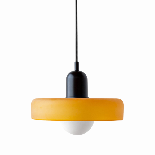 Verstelbare Glazen Hanglamp met Bauhaus-Design – Eetkamer en Woonkamer Verlichting