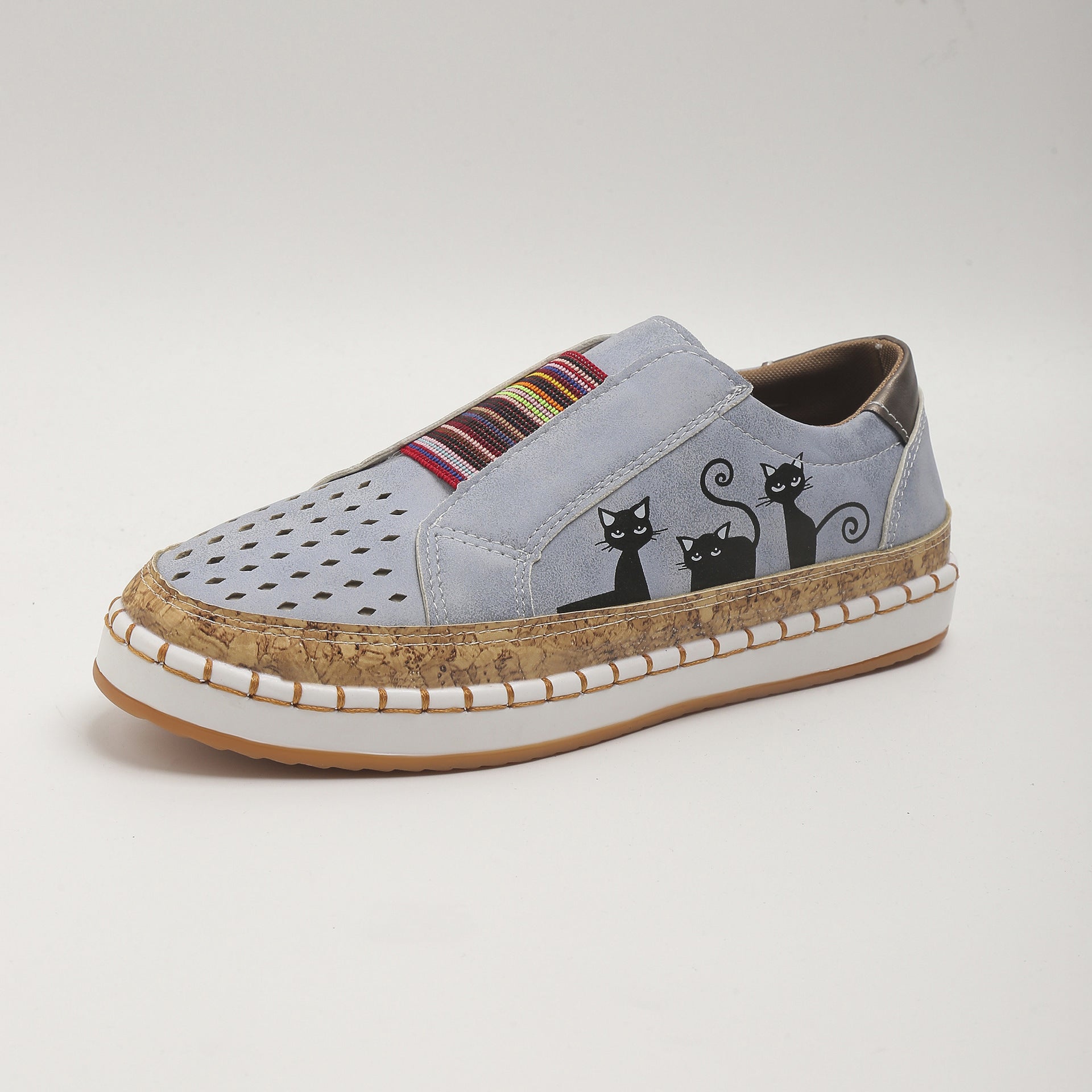 Platte Schoenen voor Dagelijks Gebruik Retro Stijl Casual - StudioMarella