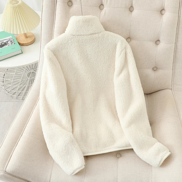 Sherpa Vest Zachte Hoge Kraag Ritssluiting Warm - StudioMarella