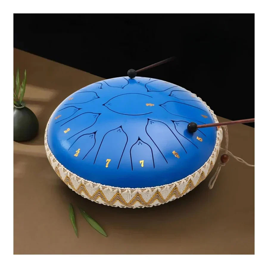 Tongue Drum Handpan Anti Stress Stalen Meditatiedrum 15cm