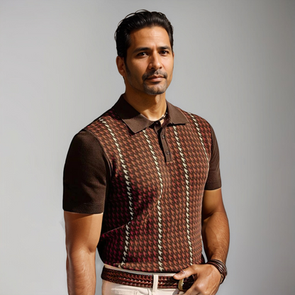 Witte Heren Polo Shirt Klassiek Frederico Stijl - StudioMarella