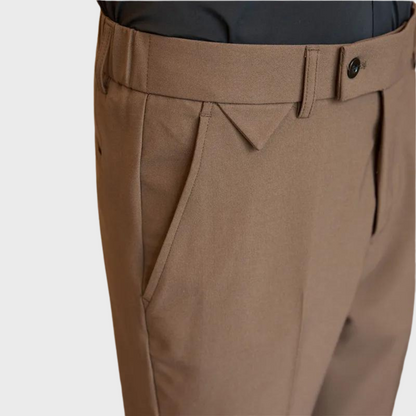 Heren Broeken Slim Fit Donker Formaliteit