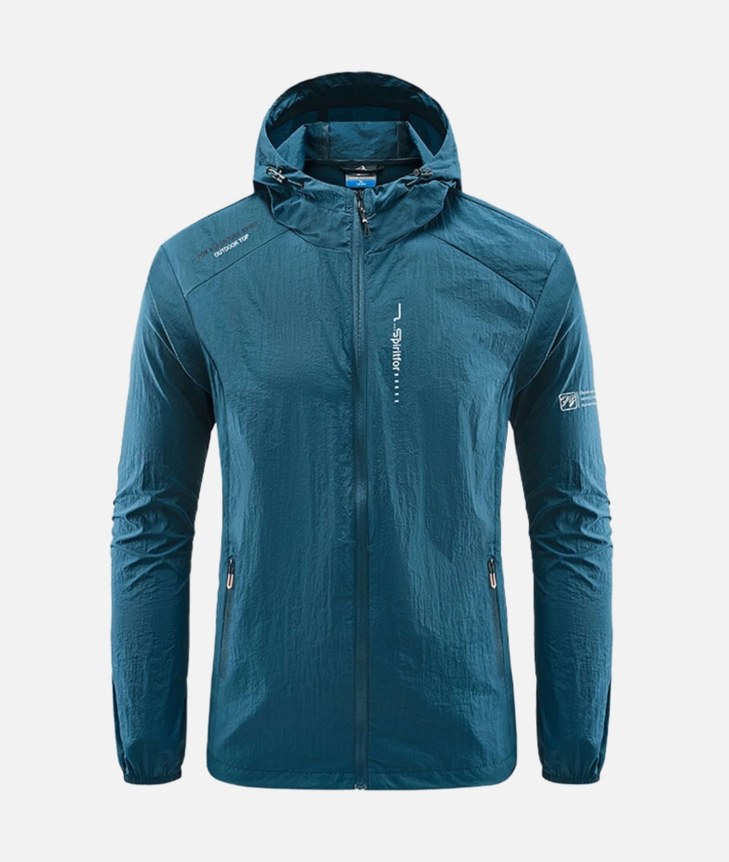 Lichte Herenjas met Capuchon - Waterdichte Zomerjas Polyester