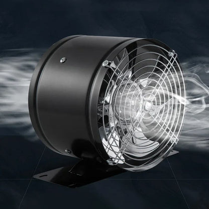 Afzuigventilator Keuken – Stille Wandventilator Rook & Geur Afvoer 4 inch 6 inch – Badkamer Toilet Ventilatie Systeem Afzuigkap Metalen Behuizing